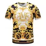 t-shirt versace pas cher cotton big barocco